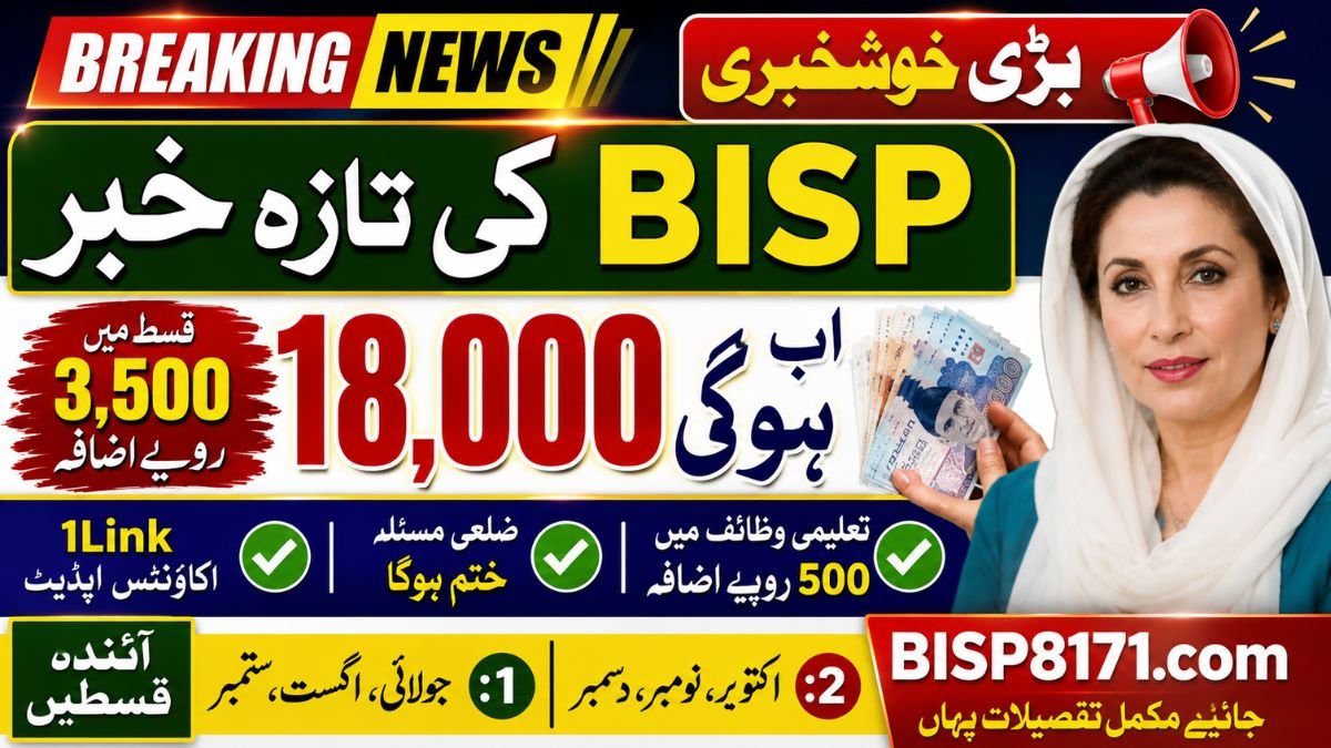 BISP 8171 Upcoming Installments 2026: July, August, September and October to December Payment Schedule
